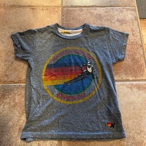 Aviator Nation Kids Gray Aspen Graphic Tee